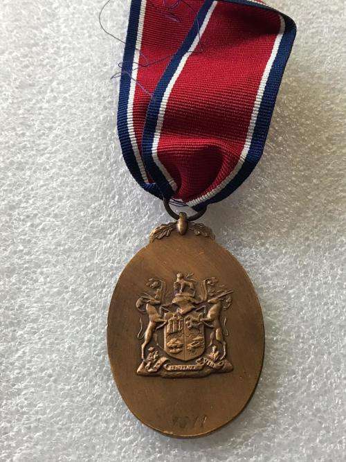 FULL SIZE JOHN CHARD MEDAL (1952)-NUMBERED