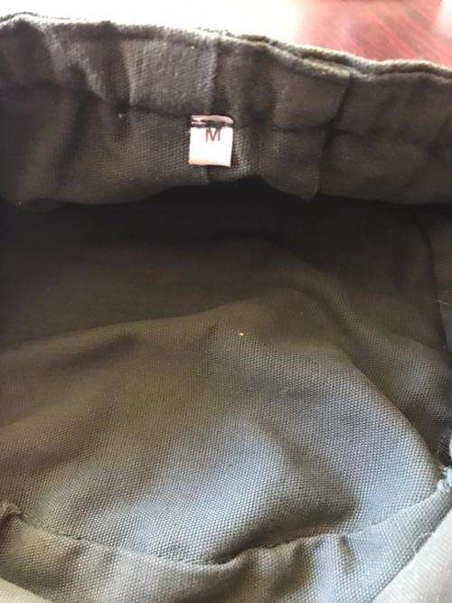 ORIGINAL RECCE COPY-OLIVE GREEN CUBAN CAP-SIZE MEDIUM-INSIDE RING MEASURES 54CM-USED BUT GOOD