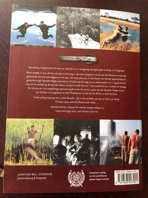 RECCE RESEPTE VIR KOS,DIE BOS,DIE LEWE-SIGNED BY THE AUTHORS & 8 OTHER RECCE OPERATORS-STIFF CARD CO
