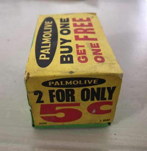 VINTAGE PALMOLIVE SOAP-STILL SEALED