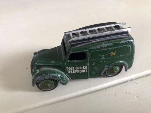 DINKY TOYS 261 TELEPHONE SERVICE VAN MODERN ENGLAND BY MECCANO LTD-ORIGINAL PAINT
