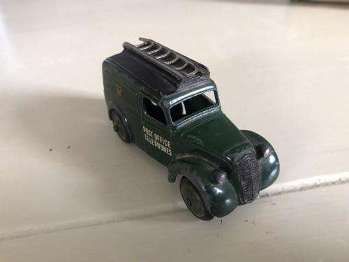 DINKY TOYS 261 TELEPHONE SERVICE VAN MODERN ENGLAND BY MECCANO LTD-ORIGINAL PAINT
