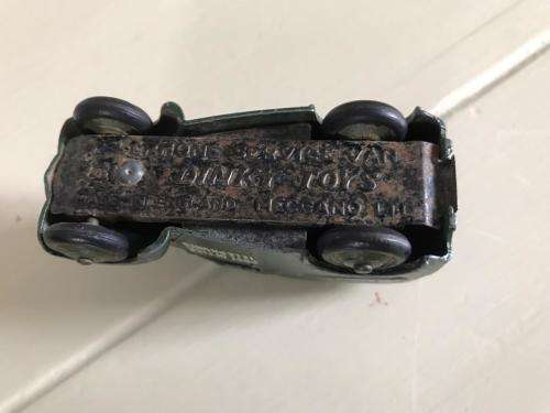 DINKY TOYS 261 TELEPHONE SERVICE VAN MODERN ENGLAND BY MECCANO LTD-ORIGINAL PAINT