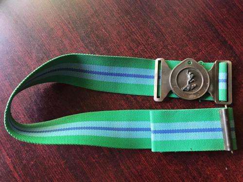 SA CORPS OF SIGNALS STABLE BELT- EXTENDED LENGTH 100 CM