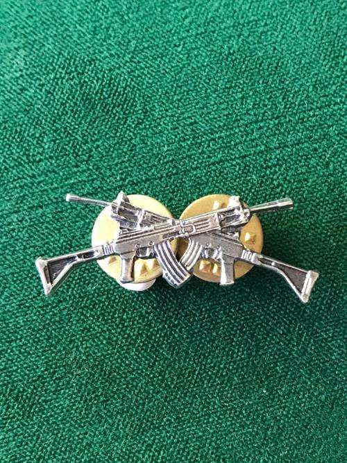 SWA 1ST CLASS SHOTTIST BREAST BADGE- APPROVED 1985-2 PINS