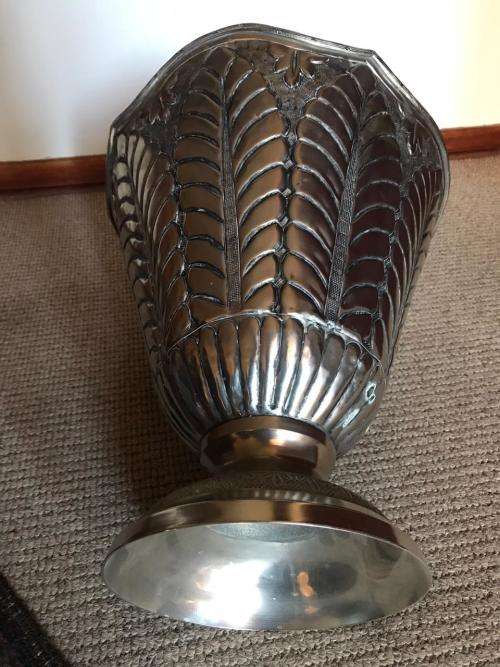 LARGE DECORATIVE BOWL-HEIGHT 37CM-DIAMETER TOP 33,5CM-BOTTOM 17,5CM