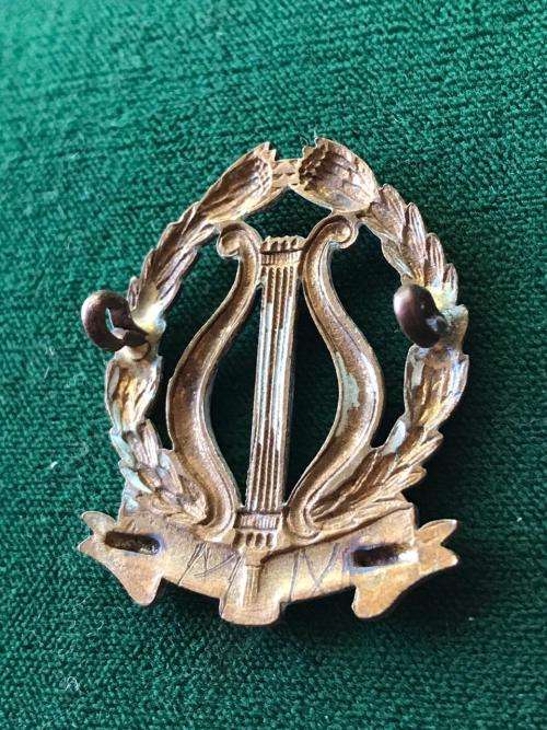 SA PERMANENT FORCE,BI-METAL,BAND COLLAR BADGE-WORN POST 1953- 2 LUGS