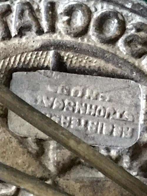 ST JOHN'S BRIGADE BADGES- WW2 PERIOD-LUGS + PIN COMPLETE