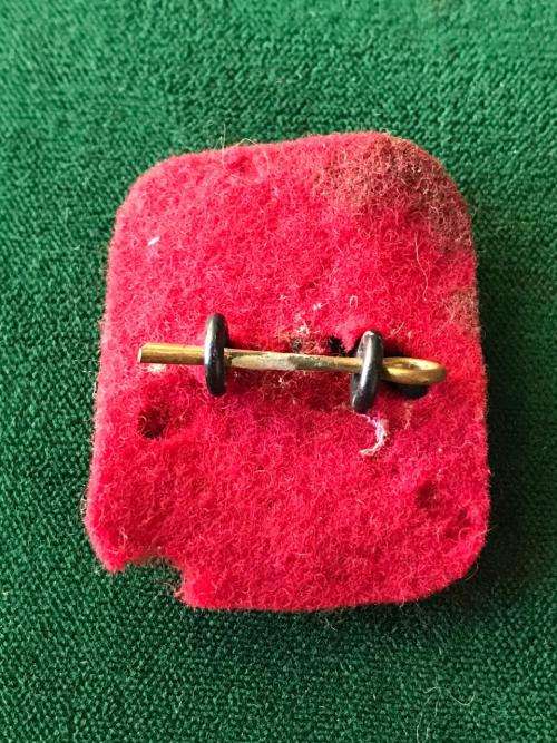 RHODESIA INTAF HAT BADGE-WORN 1972-80-2 LUGS