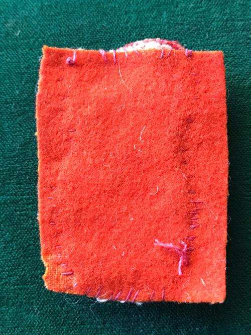 GOLD EMBROIDERED CAP BADGE-WORN ONLY BY FORMER COLONELS & BRIGADIERS OF THE ARMY