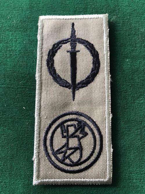 SPECIAL FORCES COMBINED OPERATOR & EXPLOSIVE ORDINANCE DISPOSAL QUALIFICATION BADGE-EMBROIDERED