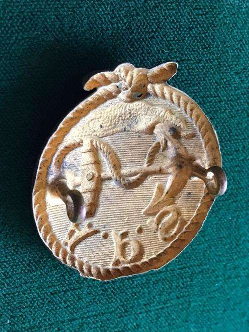 A.P.S. NAVAL BADGE-DIAMETER 34 MM