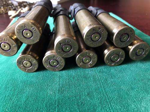 12,7 MM MACHINE GUN BELT-LENGTH OF SHELLS 100MM