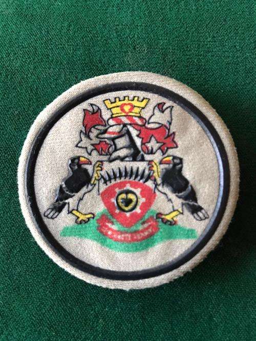 SA POLICE SOWETO MUNICIPAL POLICE CAP BADGE- 3 PINS