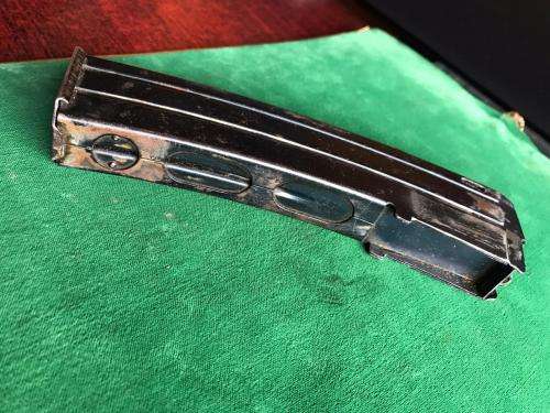 METAL MAGAZINE FOR THE 9MM SMG RIFLE-SCARCE