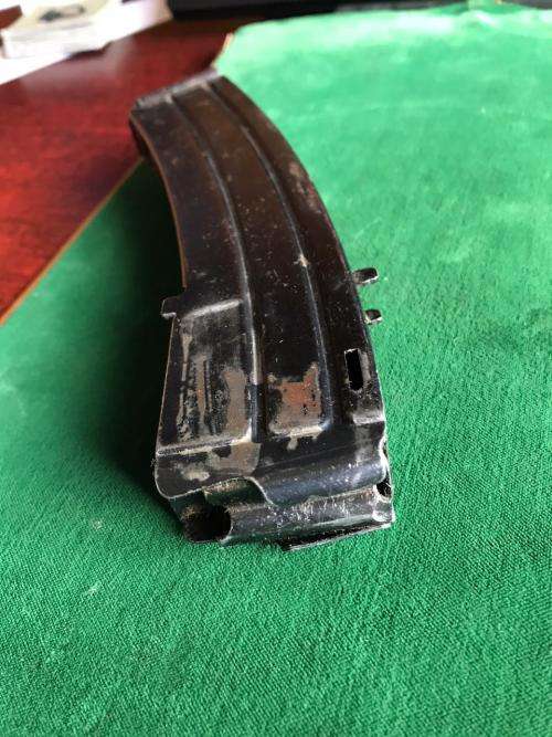 METAL MAGAZINE FOR THE 9MM SMG RIFLE-SCARCE