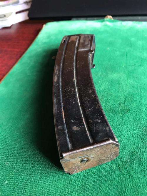 METAL MAGAZINE FOR THE 9MM SMG RIFLE-SCARCE