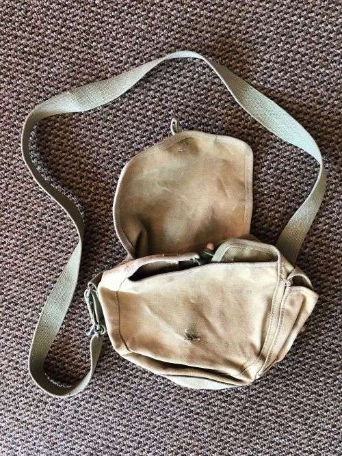 CHINESE AK 47 DRUM MAGAZINE POUCH-BORDER WAR PERIOD