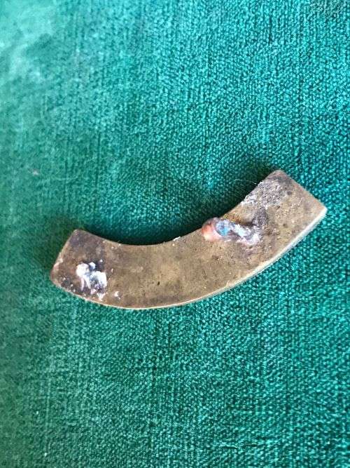 SA SHOULDER TITLE,MADE IN EGYPT-BRASS- WW2- ONE LUG