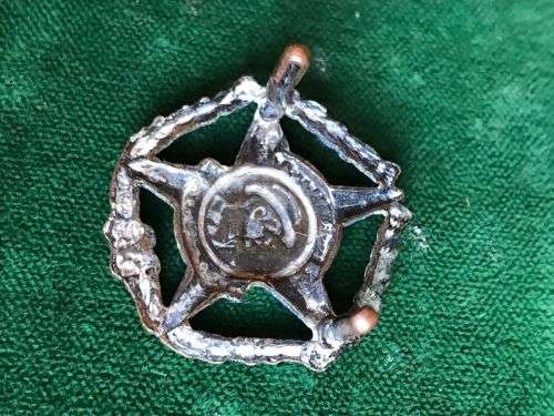 REGT. BOTHA BRASS COLLAR BADGE- 2 LUGS