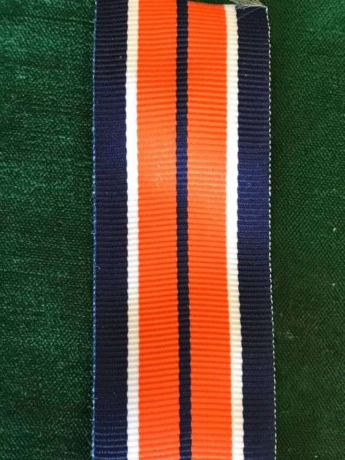 FULL SIZE GENERAL SERVICE MEDAL RIBBON -SOLD IN LENGTHS OF 15 CM