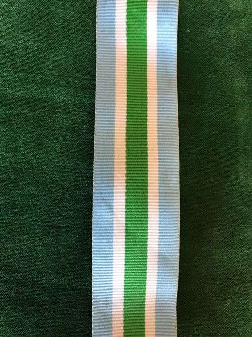 FULL SIZE UNITAS MEDAL RIBBON-SOLD IN LENGTHS OF 15 CM