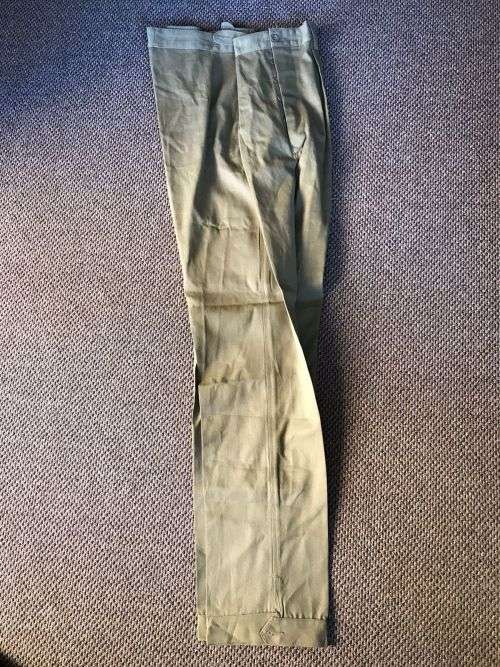 ORIGINAL RECCE COPY,RUSSIAN TYPE F TROUSERS-USED BY RUSSIAN INSTRUCTORS, BORDER WAR PERIOD-SIZE 34
