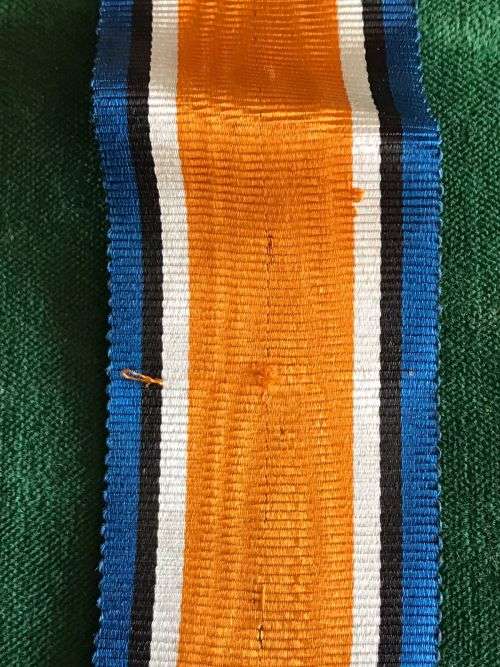 FULL SIZE BRITISH WAR MEDAL 1914-20 RIBBON-LENGTH 14 CM