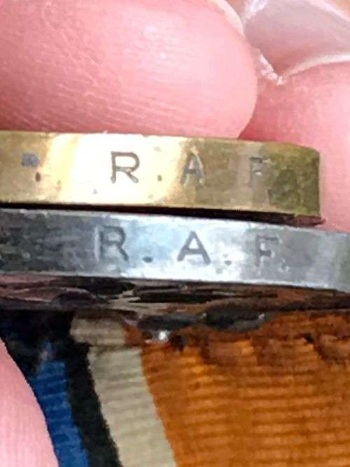 A WW1 TRIO-THE WAR AND VICTORY MEDAL ARE NAMED TO LT. W.T.R. SCOBLE R.A.F- THE 1914 STAR IS NAMED TO