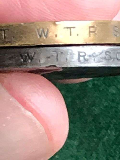 A WW1 TRIO-THE WAR AND VICTORY MEDAL ARE NAMED TO LT. W.T.R. SCOBLE R.A.F- THE 1914 STAR IS NAMED TO