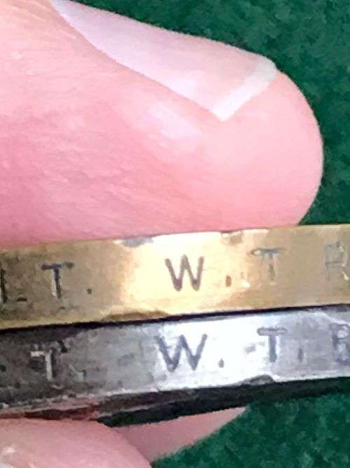 A WW1 TRIO-THE WAR AND VICTORY MEDAL ARE NAMED TO LT. W.T.R. SCOBLE R.A.F- THE 1914 STAR IS NAMED TO