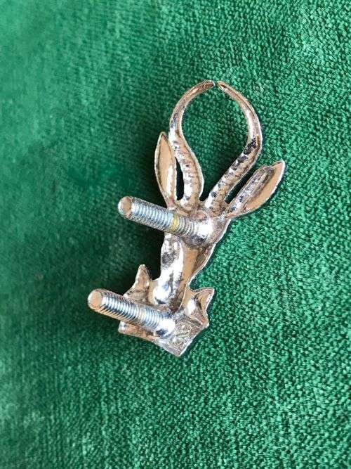 SA INFANTRY CORPS BERET BADGE WITH 2X SCREW LUGS