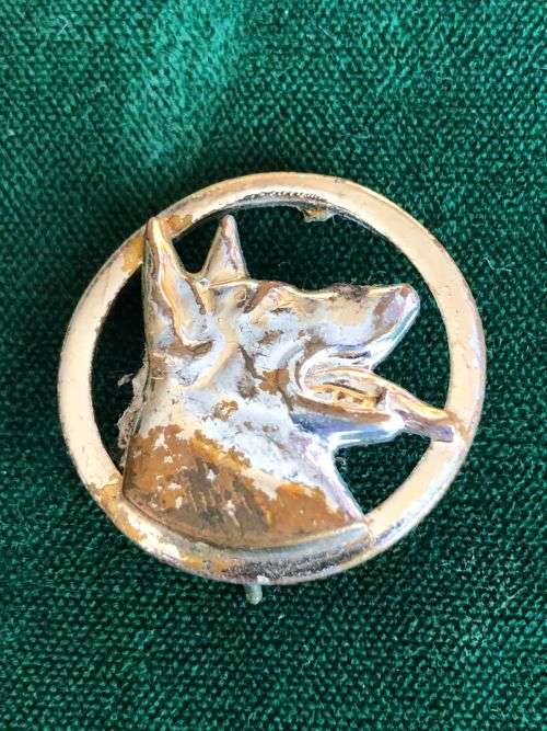 POLICE DOG HANDLERS,GILDING METAL BREAST BADGE-ONE PIN