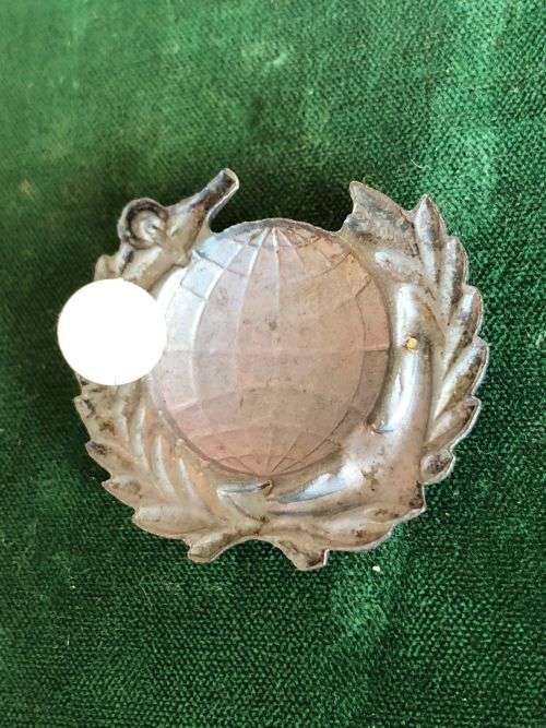 SA NAVY MARINE (GREY METAL) BREAST BADGE - ONE PIN