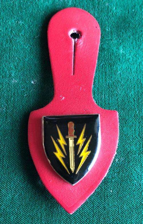61 MECHANISED INFANTRY AFFILIATION POCKET BADGE-LATE 1980`S