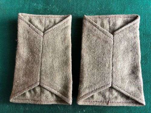 WW2 PERIOD BRITISH INFANTRY OFFICER RANK BOARDS