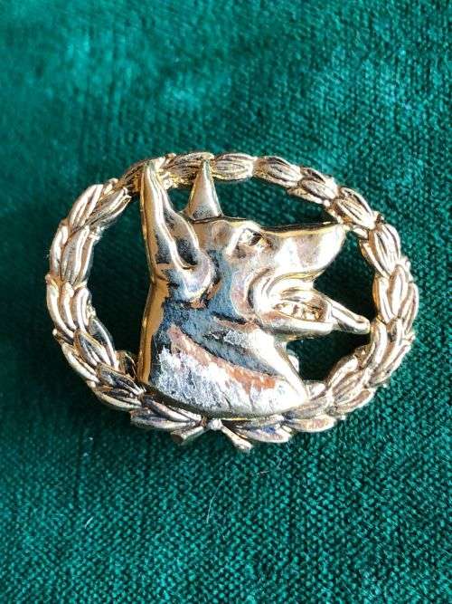 POLICE DOG HANDLERS BREAST BADGE- 3 PINS