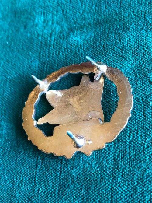 POLICE DOG HANDLERS BREAST BADGE- 3 PINS