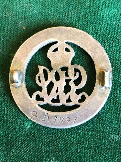 WW1 SILVER WAR BADGE-NUMBERED