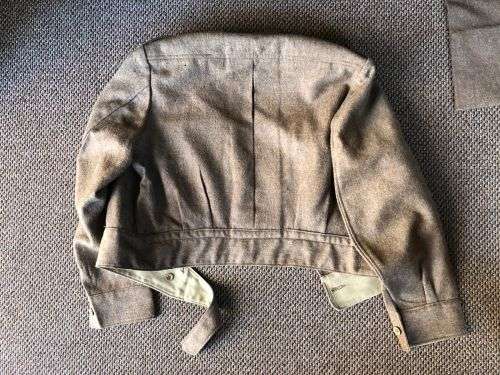 BUNNY JACKET AND TROUSERS-JACKET A SIZE MEDIUM-MEASURES 55 CM ARMPIT TO ARMPIT-THE TROUSERS A SIZE 3