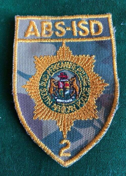 POLICE 2 INTERNAL STABILITY DEPARTMENT (DIEPKLOOF) ARM PATCH