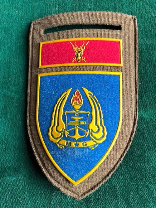 ARMY GYMNASIUM WITH CHIEF OF THE ARMY COMMAND BAR, TUPPER FLASH- ONE PIN