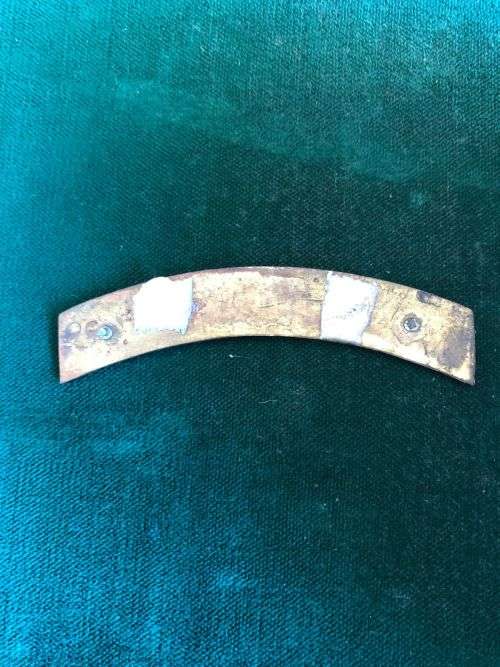 5 MILITARY WORKS METAL TITLE- NO PINS