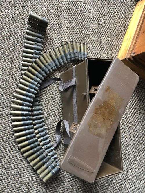 U54 MK .7 MACHINE GUN BELT-LENGTH 1,2M WITH PLASTIC HOLDER