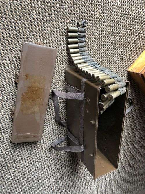 U54 MK .7 MACHINE GUN BELT-LENGTH 1,2M WITH PLASTIC HOLDER