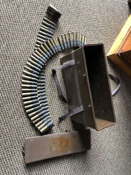 U54 MK .7 MACHINE GUN BELT-LENGTH 1,2M WITH PLASTIC HOLDER