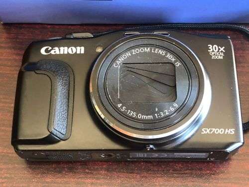 CANON POWER SHOT SX 700 HS DIGITAL CAMERA- 16.1 MEGAPIXELS- 30 X OPTICAL 200M