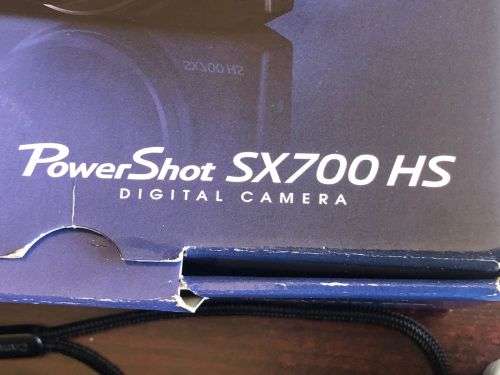 CANON POWER SHOT SX 700 HS DIGITAL CAMERA- 16.1 MEGAPIXELS- 30 X OPTICAL 200M