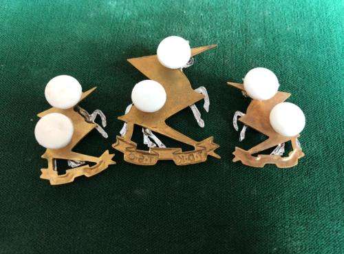 TECHNICAL SERVICES CORPS BI-METAL CAP AND COLLARS-WORN SINCE 1960-PINS INTACT