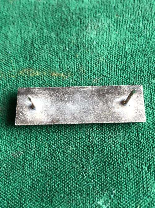 FINANCE SERVICE BERET BAR,SAFFRON/ BLACK/ SAFFRON- 2 PINS